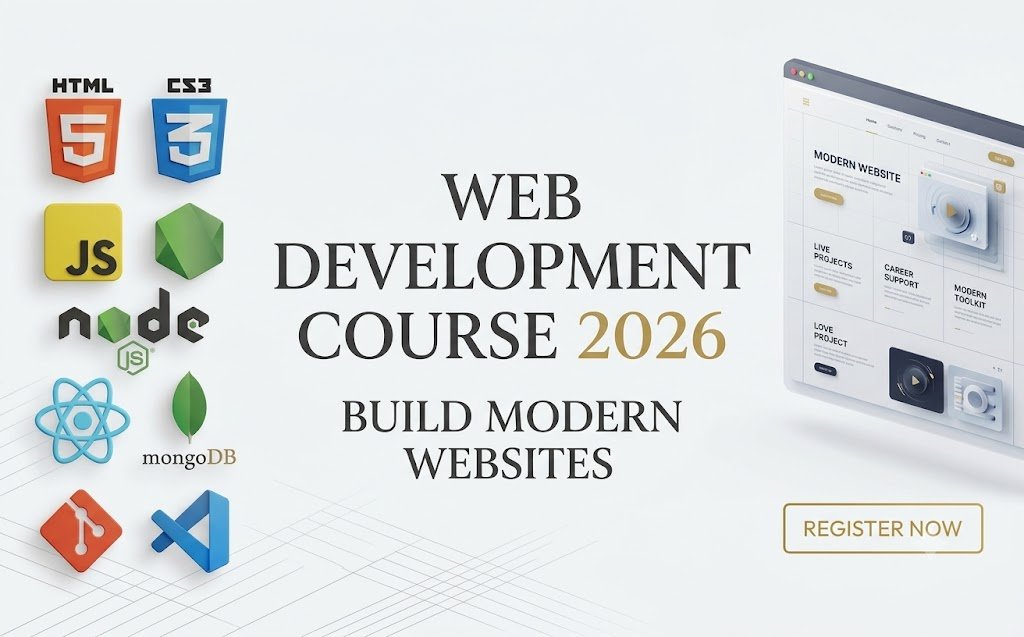 Ultimate Web Development Course 2026 - Build Modern Websites